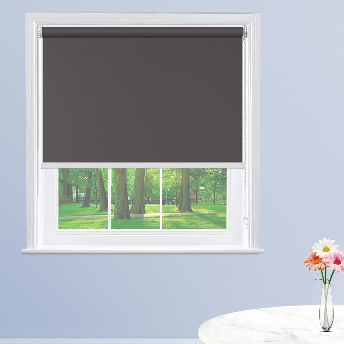 Amazon｜FHSBlinds ロールスクリーン 突っ張り式 FHSBlinds ロール